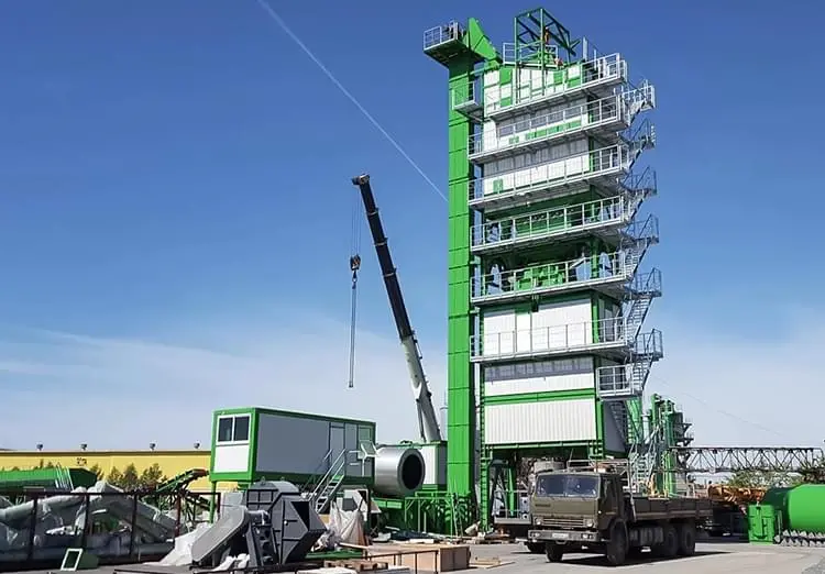 АБЗ В ЕКАТЕРИНБУРГЕ. NFLG OPTIMA 4000